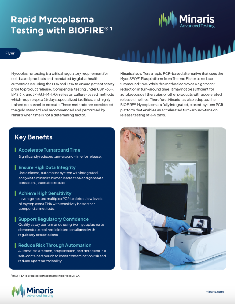 Rapid Testing with BIOFIRE® Mycoplasma